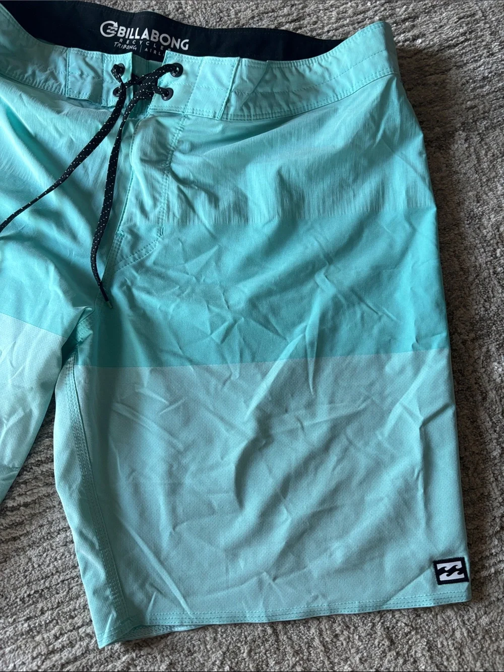 Billabong Aqua Mint Two-Tone Board Shorts